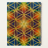 FLOWER OF LIFE - フラクタル・ブロッサム1 プランナー手帳 (裏面)