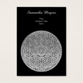 FLOWER OF LIFE – メダルシルバー (裏面)