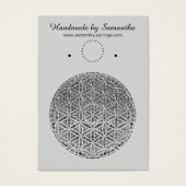 FLOWER OF LIFE – メダルシルバー (正面)