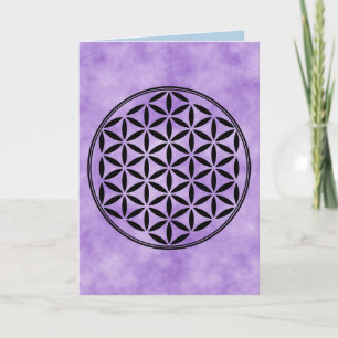 FLOWER OF LIFE – 神聖なジオメトリ記号フル1 カード