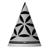 FLOWER OF LIFE – 神聖なジオメトリ記号フル1 パーティーハット (左)