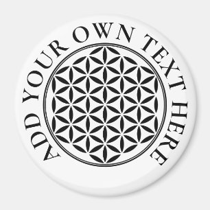 FLOWER OF LIFE – 神聖なジオメトリ記号フル1 マグネット