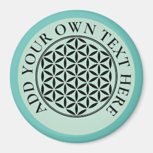FLOWER OF LIFE – 神聖なジオメトリ記号フル1 マグネット