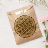 FLOWER OF LIFE – 神聖な幾何学記号アート2壁 フェイバーバッグ (封をした状態)