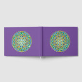 FLOWER OF LIFE - 聖なる幾何学デザイン1 ゲストブック (全面)