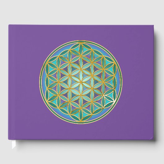 FLOWER OF LIFE - 聖なる幾何学デザイン1 ゲストブック (正面)