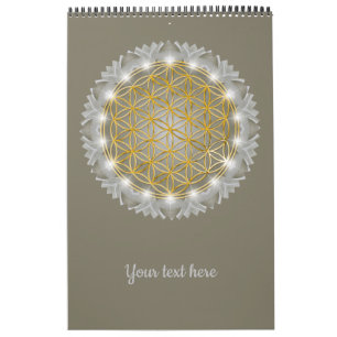 FLOWER OF LIFE – 聖なる幾何学模様1 カレンダー