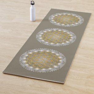 FLOWER OF LIFE – 聖なる幾何学模様1 ヨガマット