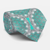 FLOWER OF LIFE – 聖なる幾何学模様2 ネクタイ (ロール)