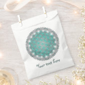 FLOWER OF LIFE – 聖なる幾何学模様2 フェイバーバッグ (クリップ留めされた状態)