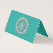 FLOWER OF LIFE – 聖なる幾何学模様2 名刺 (裏面)