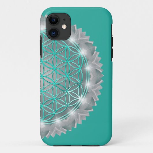 FLOWER OF LIFE – 聖なる幾何学模様2 Case-Mate iPhoneケース (裏面)