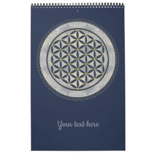 FLOWER OF LIFE – 聖幾何学シンボルアート1 カレンダー