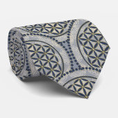 FLOWER OF LIFE – 聖幾何学シンボルアート1 ネクタイ (ロール)