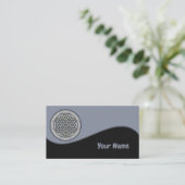 FLOWER OF LIFE – 聖幾何学シンボルアート1 名刺 (スタンド正面)