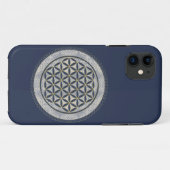 FLOWER OF LIFE – 聖幾何学シンボルアート1 Case-Mate iPhoneケース (裏面(横))