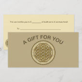 FLOWER OF LIFE – 聖幾何学シンボルアート2 (正面/裏面)