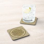 FLOWER OF LIFE – 聖幾何学シンボルアート2 コースター (右側)
