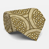 FLOWER OF LIFE – 聖幾何学シンボルアート2 ネクタイ (ロール)