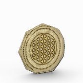 FLOWER OF LIFE – 聖幾何学シンボルアート2 フォトブロック (左)