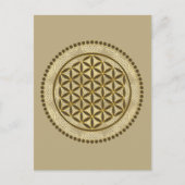 FLOWER OF LIFE – 聖幾何学シンボルアート2 ポストカード (正面)