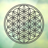 FLOWER OF LIFE – 聖幾何学シンボル概要1 ウィンドウサイン (シート3)