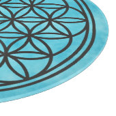 FLOWER OF LIFE – 聖幾何学シンボル概要1 カッティングボード (角)