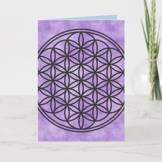 FLOWER OF LIFE – 聖幾何学シンボル概要1 カード (正面)