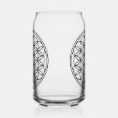 FLOWER OF LIFE – 聖幾何学シンボル概要1 ガラス缶 (右)