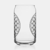 FLOWER OF LIFE – 聖幾何学シンボル概要1 ガラス缶 (左)