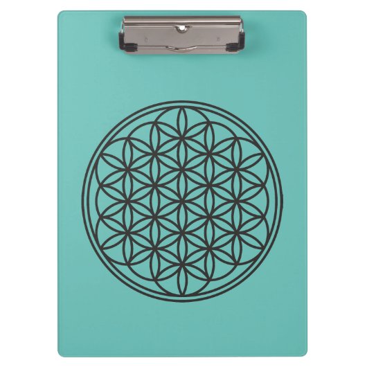 FLOWER OF LIFE – 聖幾何学シンボル概要1 クリップボード (正面)