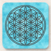 FLOWER OF LIFE – 聖幾何学シンボル概要1 コースター (正面)