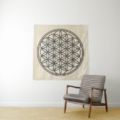 FLOWER OF LIFE – 聖幾何学シンボル概要1 タペストリー (インサイチュ)