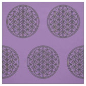FLOWER OF LIFE – 聖幾何学シンボル概要1 ファブリック (見本)
