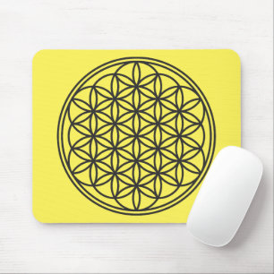 FLOWER OF LIFE – 聖幾何学シンボル概要1 マウスパッド