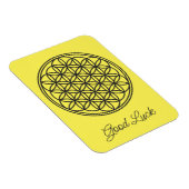 FLOWER OF LIFE – 聖幾何学シンボル概要1 マグネット (右側)