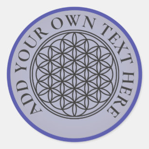 FLOWER OF LIFE – 聖幾何学シンボル概要1 ラウンドシール