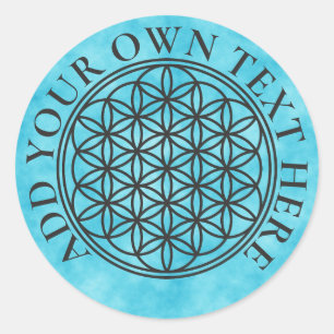 FLOWER OF LIFE – 聖幾何学シンボル概要1 ラウンドシール
