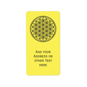FLOWER OF LIFE – 聖幾何学シンボル概要1 ラベル