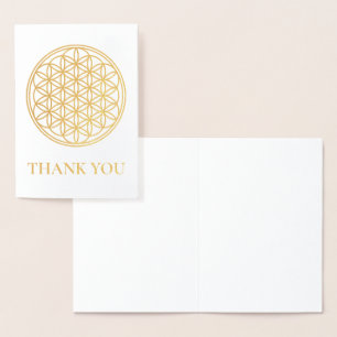 FLOWER OF LIFE – 聖幾何学シンボル概要1 箔カード
