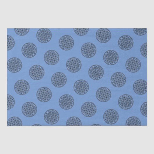 FLOWER OF LIFE – 聖幾何学シンボル概要1 薄葉紙 (正面)