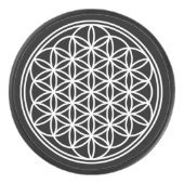 FLOWER OF LIFE – 聖幾何学シンボル概要2 アイスホッケーパック (正面)