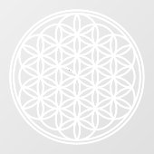 FLOWER OF LIFE – 聖幾何学シンボル概要2 ウィンドウサイン (シート)