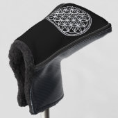 FLOWER OF LIFE – 聖幾何学シンボル概要2 ゴルフヘッドカバー (3/4 正面)