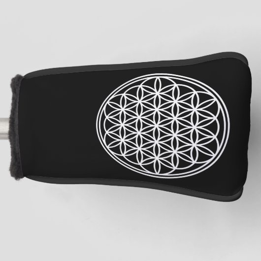 FLOWER OF LIFE – 聖幾何学シンボル概要2 ゴルフヘッドカバー (正面)