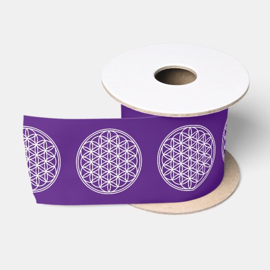 FLOWER OF LIFE – 聖幾何学シンボル概要2 サテンリボン (リール)