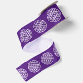 FLOWER OF LIFE – 聖幾何学シンボル概要2 サテンリボン (裏面)