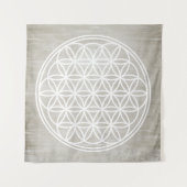 FLOWER OF LIFE – 聖幾何学シンボル概要2 タペストリー (正面(横))