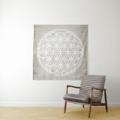 FLOWER OF LIFE – 聖幾何学シンボル概要2 タペストリー (インサイチュ(横))