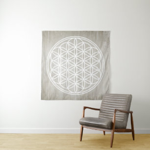 FLOWER OF LIFE – 聖幾何学シンボル概要2 タペストリー